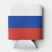 Vlag van Rusland Blikjeskoeler (Achterkant)