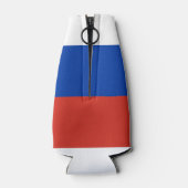 Vlag van Rusland Flesjeskoeler (Achterkant)