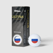Vlag van Rusland Golfballen (Verpakking)