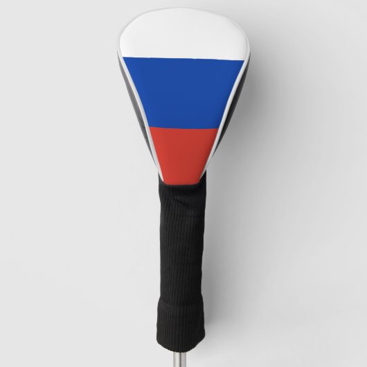 Vlag van Rusland Golfheadcover (Voorkant)