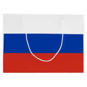 Vlag van Rusland Groot Cadeauzakje (Achterkant)