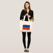 Vlag van Rusland Grote Tote Bag (Voorkant (model))