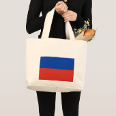 Vlag van Rusland Grote Tote Bag (Voorkant (product))