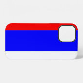 Vlag van Rusland iPhone Hoesje (Achterkant horizontaal)