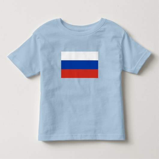 Vlag van Rusland Kinder Shirts (Voorkant)