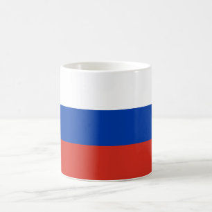 Vlag van Rusland Koffiemok