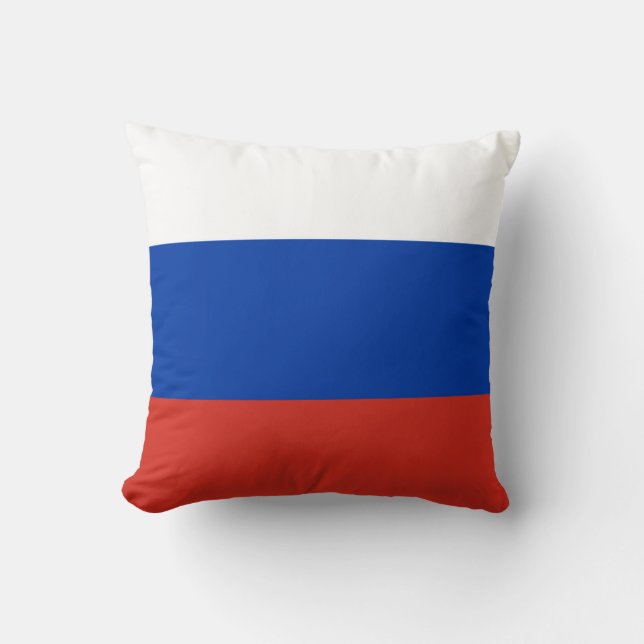 Vlag van Rusland Kussen (Voorkant)