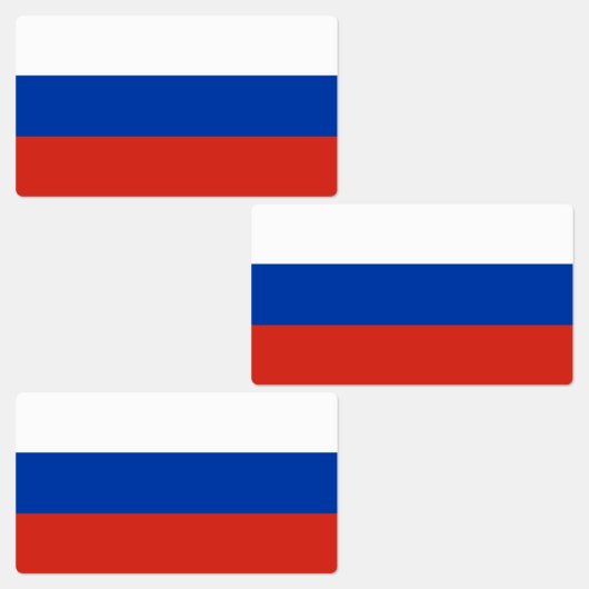 Vlag van Rusland Labels (Groep)