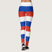 Vlag van Rusland Leggings (Achterkant)