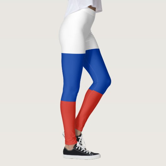 Vlag van Rusland Leggings (Rechts)
