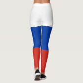 Vlag van Rusland Leggings (Achterkant)