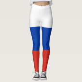 Vlag van Rusland Leggings (Voorkant)