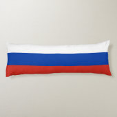 Vlag van Rusland Lichaamskussen (Achterkant)
