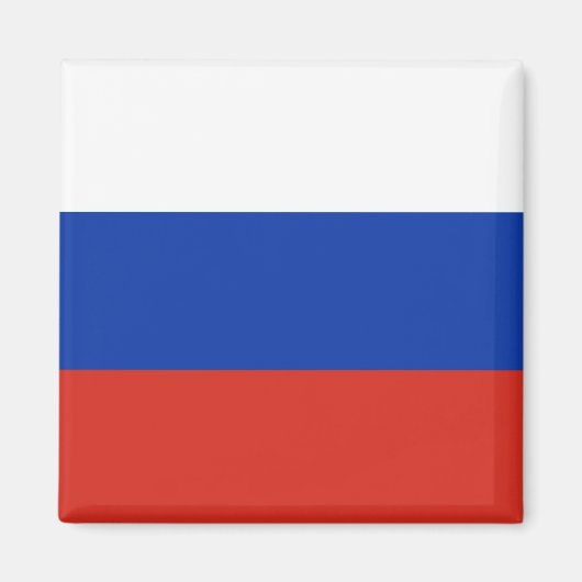 Vlag van Rusland Magneet (Voorkant)