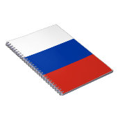 Vlag van Rusland Notitieboek (Rechterzijde)