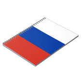 Vlag van Rusland Notitieboek (Linkerzijde)