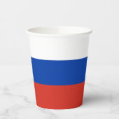 Vlag van Rusland Papieren Bekers (Links)