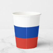 Vlag van Rusland Papieren Bekers (Rechts)