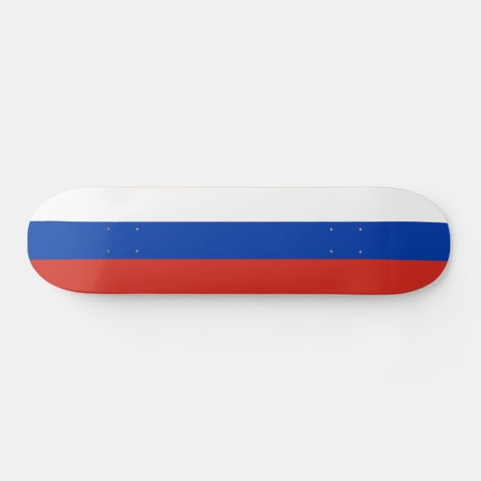 Vlag van Rusland Persoonlijk Skateboard (Horizontaal)