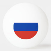 Vlag van Rusland Pingpongbal (Achterkant)