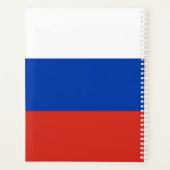 Vlag van Rusland Planner (Achterkant)