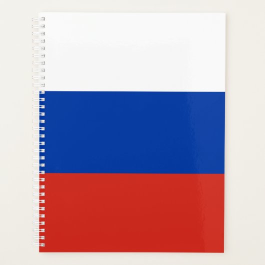 Vlag van Rusland Planner (Voorkant)