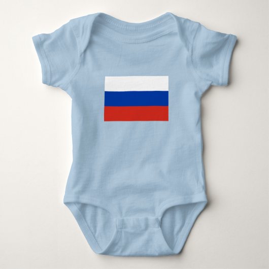 Vlag van Rusland Romper (Voorkant)