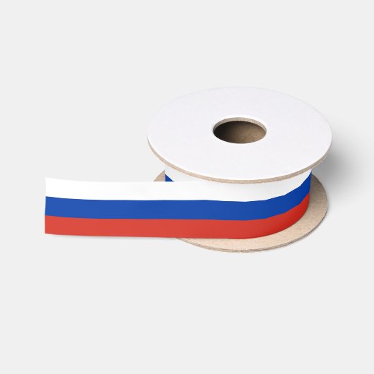 Vlag van Rusland Satijnen Lint (Spoel)