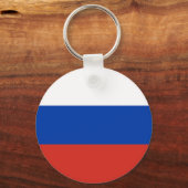 Vlag van Rusland Sleutelhanger (Voorkant)