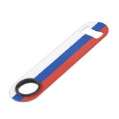 Vlag van Rusland Speed Flessenopener (Voorkant Gekanteld)