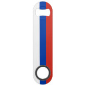 Vlag van Rusland Speed Flessenopener (Achterkant)