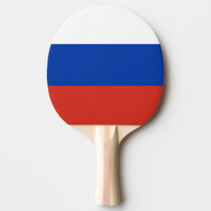 Vlag van Rusland Tafeltennisbatje