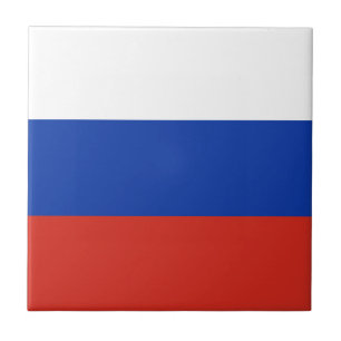 Vlag van Rusland Tegeltje