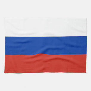 Vlag van Rusland Theedoek