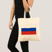 Vlag van Rusland Tote Bag (Voorkant (product))