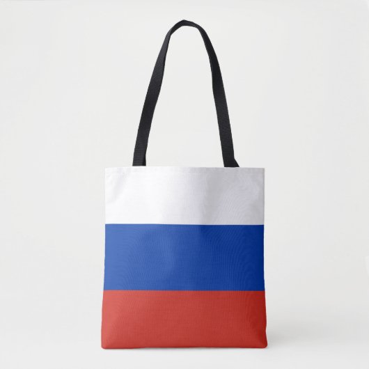 Vlag van Rusland Tote Bag (Voorkant)