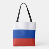 Vlag van Rusland Tote Bag (Achterkant)