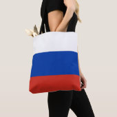Vlag van Rusland Tote Bag (Dichtbij)
