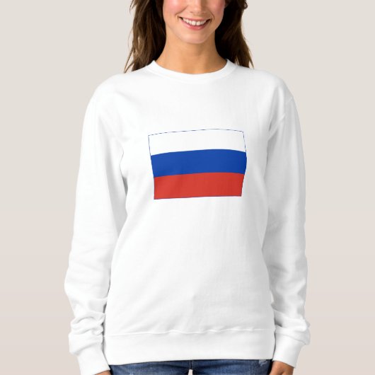Vlag van Rusland Trui (Voorkant)