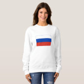 Vlag van Rusland Trui (Voorkant volledig)