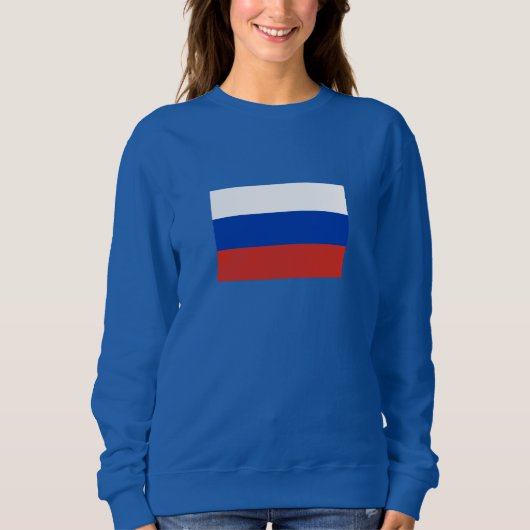 Vlag van Rusland Trui (Voorkant)
