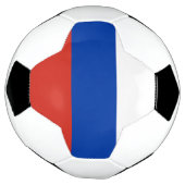 Vlag van Rusland Voetbal (Gedraaid)