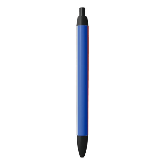 Vlag van Rusland Zwarte Inkt Pen (Voorkant Verticaal)