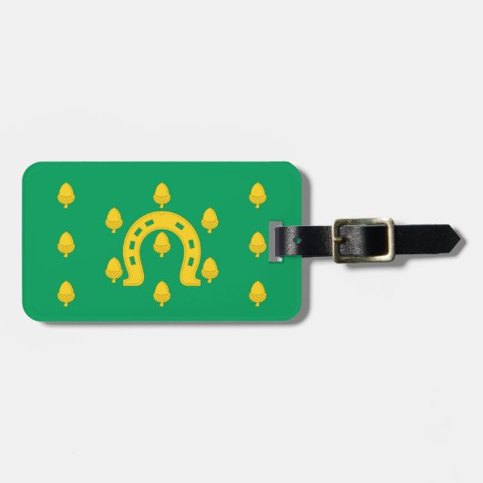 Vlag van Rutland Bagagelabel (Voorkant horizontaal)