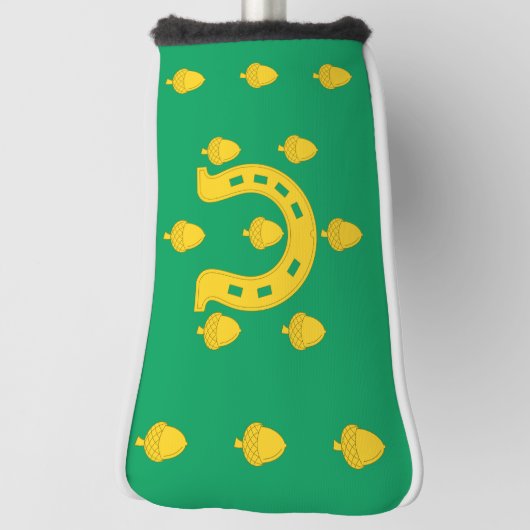 Vlag van Rutland Golf Head Hoesje Golfheadcover (Draai 90)