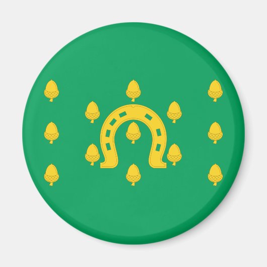 Vlag van Rutland Magnet (Voorkant)