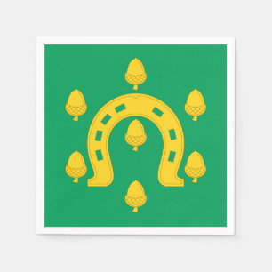 Vlag van Rutland Napkins Servet