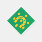 Vlag van Rutland Napkins Servet (Hoek)