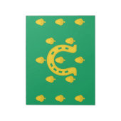 Vlag van Rutland (provincie VK) Notitieblok (Linkerzijde)