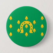 Vlag van Rutland (provincie VK) Ronde Button 7,6 Cm (Voorkant)